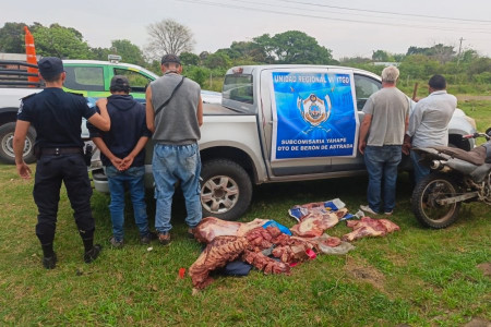 Golpe al abigeato en Corrientes: cuatro personas aprehendidas y carne secuestrada